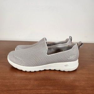 Skechers GOwalk Joy Women's Size 7 Shoes Grey Slip On Comfort Walking Sneakers